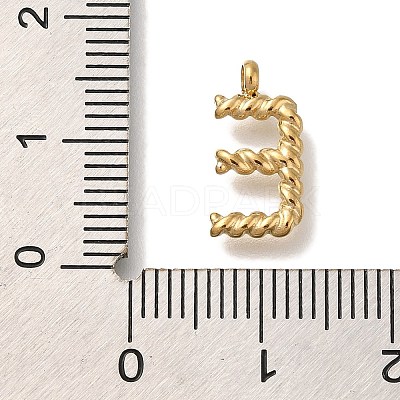 PVD Vacuum Plating 304 Stainless Steel Pendants STAS-S148-28G-E-1