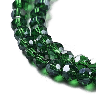 Electroplate Transparent Glass Beads Strands LS-EGLA-A035-T4mm-A10-1