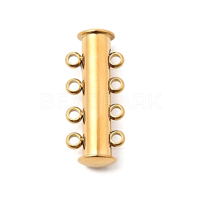 304 Stainless Steel Slide Lock Clasps STAS-F350-05C-G-1