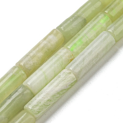 Natural New Jade Beads Strands G-G006-A02-01-1