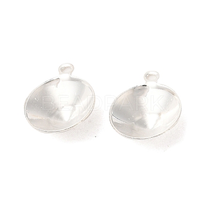 Ion Plating(IP) 304 Stainless Steel Pendant Pointed Back Rhinestone Settings STAS-U025-05B-S-1