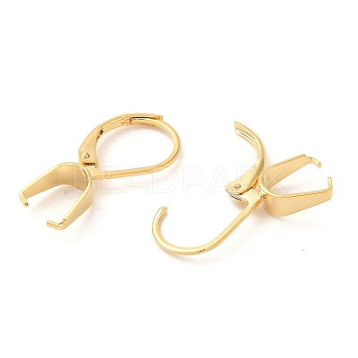 304 Stainless Steel Leverback Earring Findings Ion Plating(IP) STAS-U025-01G-02-1