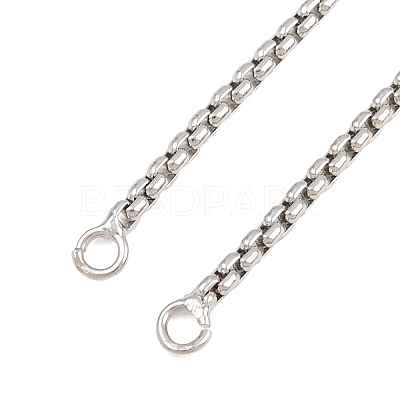 Brass Box Chain Bracelet Making KK-CBADBBF-01P-1