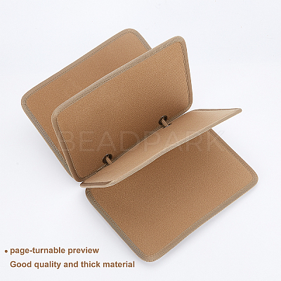 Velvet Brooch Pin Display Organizer DJEW-WH0011-04A-1