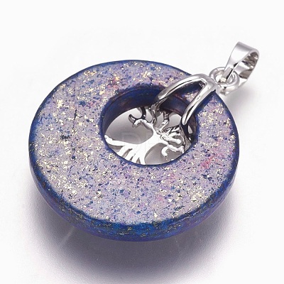 Natural Lapis Lazuli Pendants X-G-F573-C11-1