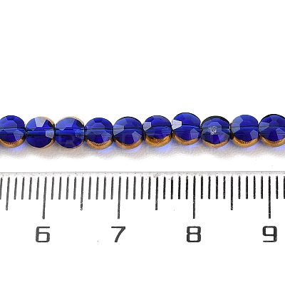 Electroplate Glass Beads Strands LS-EGLA-A040-01G-1