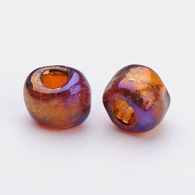 (Repacking Service Available) Round Glass Seed Beads SEED-C016-4mm-162C-1
