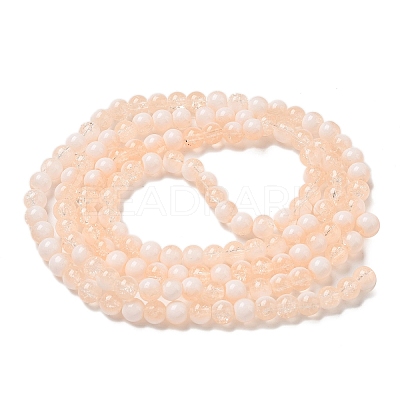 Crackle Glass Beads X1-GLAA-U001-6mm-05-1