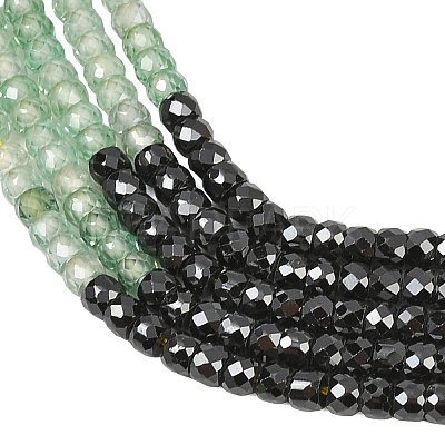 Cubic Zirconia Beads Strands ZIRC-P125-2x3mm-10-1