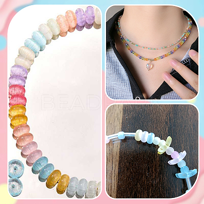 600Pcs Glass Seed Beads SEED-PA0001-17D-1