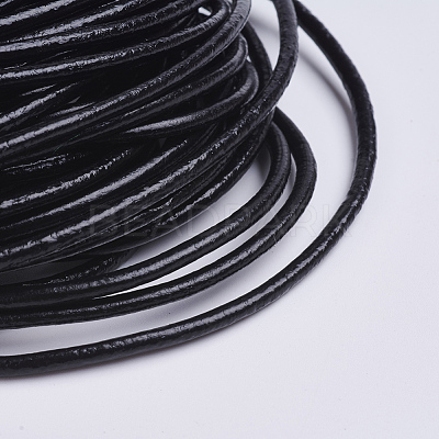 2.5mm Cowhide Leather Jewelry Cord DIY Accessories X-WL-A001-18-1