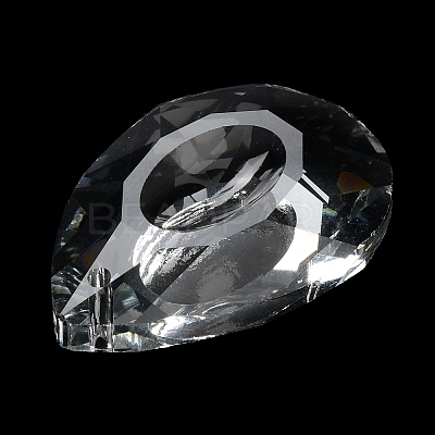 Transparent Glass Pendants GLAA-R223-03C-1