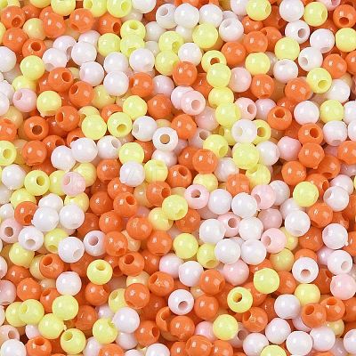 Opaque Acrylic Beads OACR-H118-07A-05-1