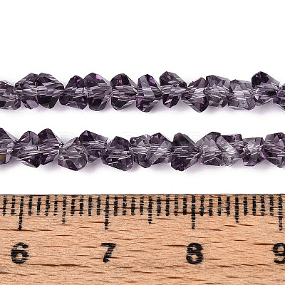Transparent Glass Beads Strands GLAA-N018-4mm-02-1