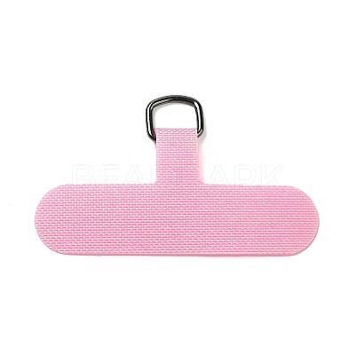 Cloth Mobile Phone Lanyard Patch AJEW-F061-01D-1