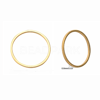 Ion Plating(IP) 304 Stainless Steel Linking Ring X-STAS-S079-13-B01-NF-1