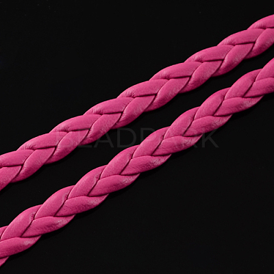 Braided Imitation Leather Cords LC-S002-5mm-13-1