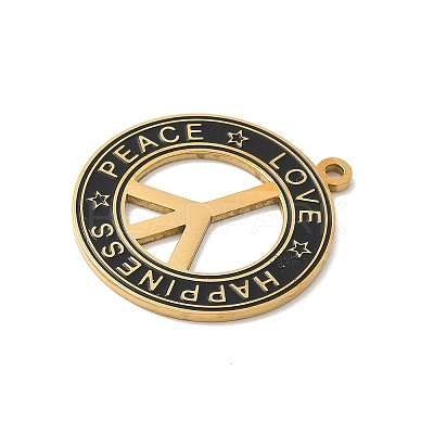 304 Stainless Steel Pendants LS-STAS-F326-07G-1
