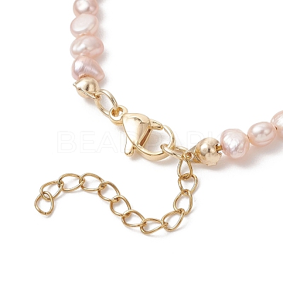 Natural Malaysia Jade & Pearl Beaded Bracelets for Women BJEW-JB13074-1