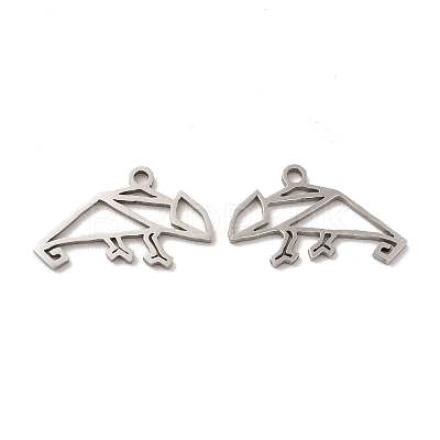 Non-Tarnish 201 Stainless Steel Pendants STAS-K251-055P-1