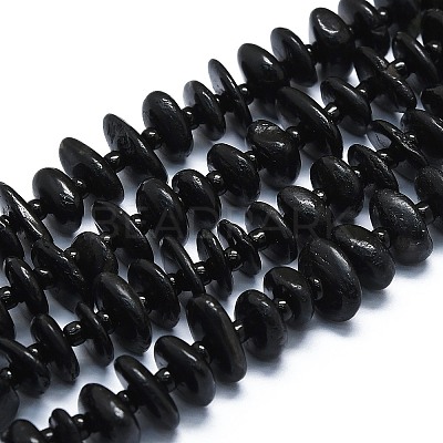 Natural Hypersthene Beads Strands G-K245-H15-03-1