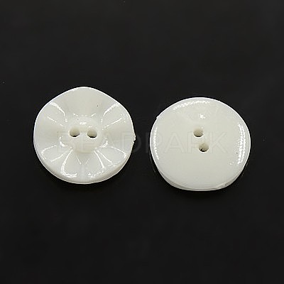 Acrylic Sewing Buttons BUTT-E073-C-01-1