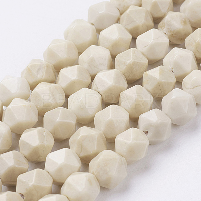 Natural Petrified Wood Beads Strands G-J376-59-8mm-1