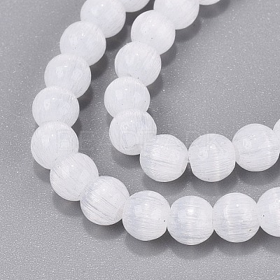 Glass Imitation Cat Eye Beads Strands GLAA-N074-03A-10-1