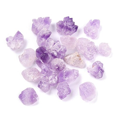 Rough Raw Natural Amethyst Beads G-M376-01-1