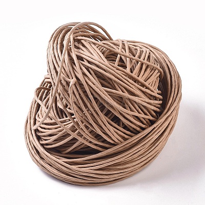 Kraft Paper Cords for DIY Jewelry Making OCOR-WH0054-22-1