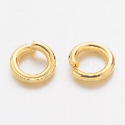 Brass Open Jump Rings JRC4MM-G-1