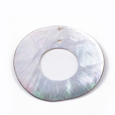 Black Lip Shell Pendants SHEL-S269-67-1