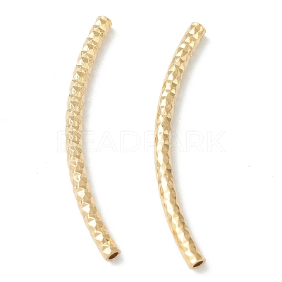 Brass Tube Beads X-KK-Y003-86G-G-1