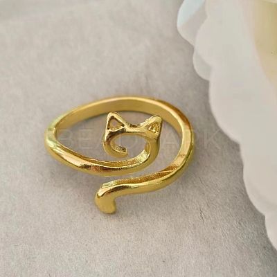 Alloy Open Cuff Rings for Women FS-WG27D4E-03-1