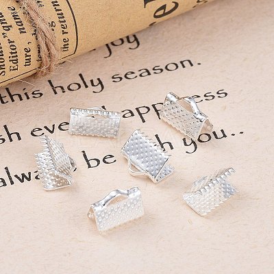 Iron Ribbon Crimp Ends IFIN-YW0001-13S-LF-1