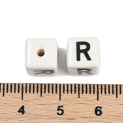 Porcelain Beads PORC-R003-08R-1