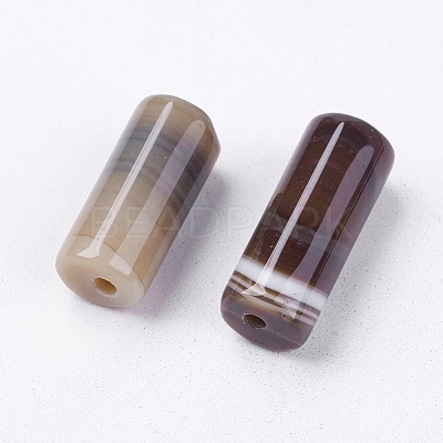 Natural Striped Agate/Banded Agate Beads G-R179-1