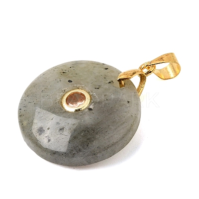 Natural Labradorite Pendants GG-CBA260E-03G-14-1