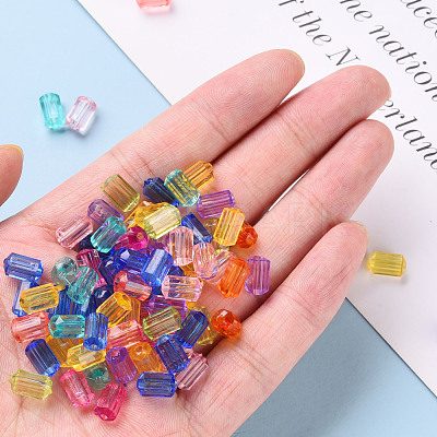 Transparent Acrylic Beads TACR-S154-27B-1