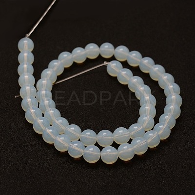 Opalite Beads Strands X-G-G687-30-8mm-1