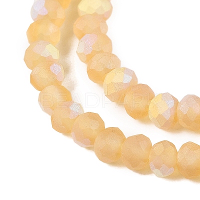 Transparent Glass Beads Strands EGLA-A044-T2mm-MB03-1
