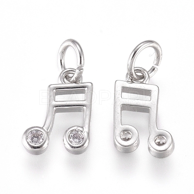 Brass Charms ZIRC-L070-65P-1