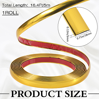 PVC Car Interior Moulding Trim AJEW-WH20020-082C-01-1