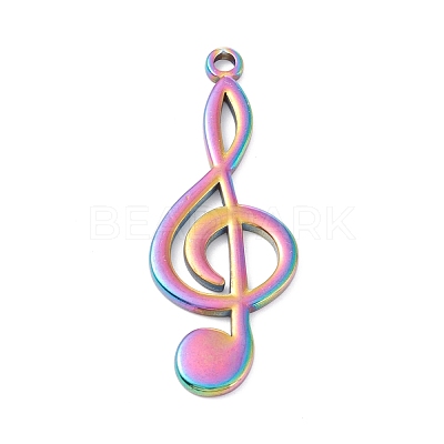 Ion Plating(IP) 304 Stainless Steel Pendants STAS-F249-40M-1