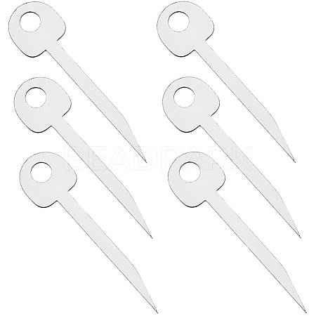 6Pcs 201 Stainless Steel Padlock Bypass Tools TOOL-CN0001-06-1