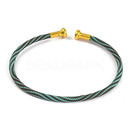 Braided Carbon Steel Wire Bracelet Making MAK-A017-B52-1