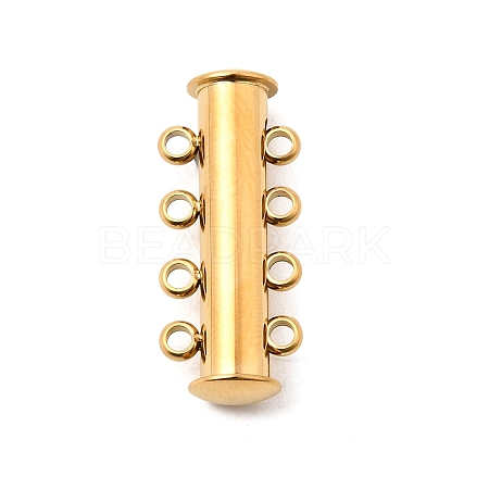 304 Stainless Steel Slide Lock Clasps STAS-F350-05C-G-1