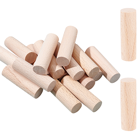  20Pcs Beech Wood Craft Sticks DIY-NB0006-51-1