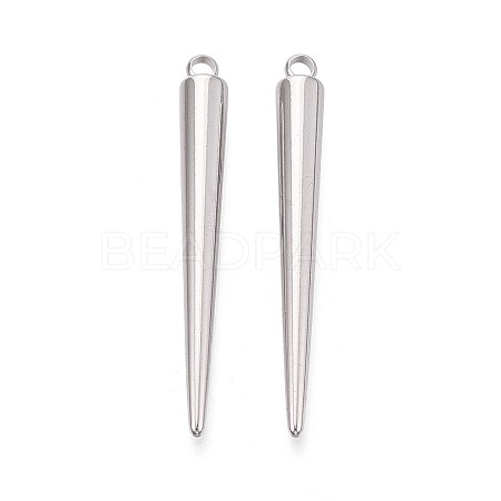 304 Stainless Steel Pendants STAS-T075-22E-P-1