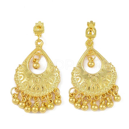 Bohemia Zinc Alloy Clip-on Earrings EJEW-C089-01F-G-1